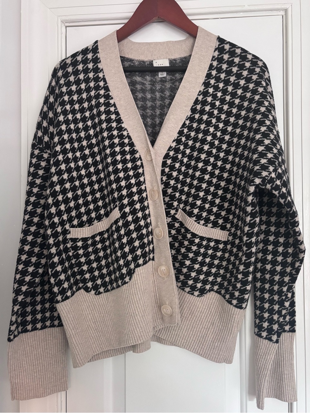A New Day Houndstooth Cardigan